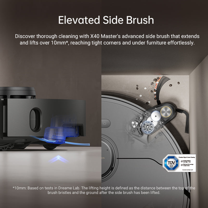 Dreame X40 Master Robot Vacuum with Auto Water Refilling and Draining