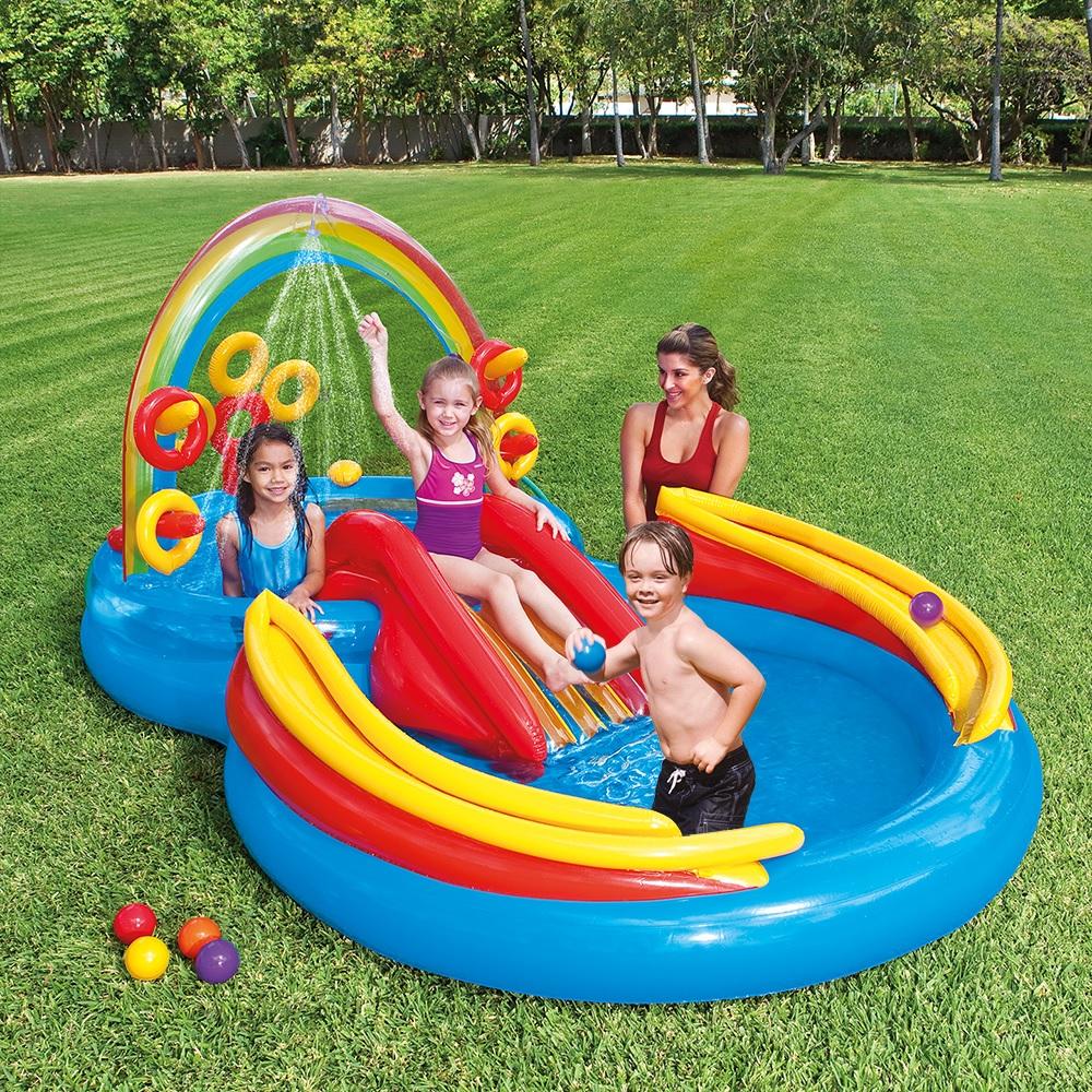 Intex Rainbow Ring Inflatable Play Center