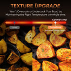 TurboBlaze™ 6.0-Quart Air Fryer - Dark Gray