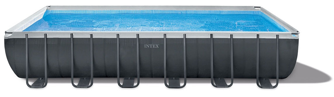 Intex 24' x 12' x 52" Ultra XTR Rectangular Frame Pool Set with Sand Filter Pump