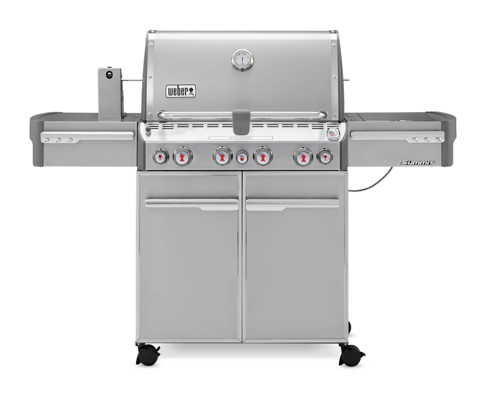 Weber Summit (S470) BBQ Stainless Steel (NG & LPG)