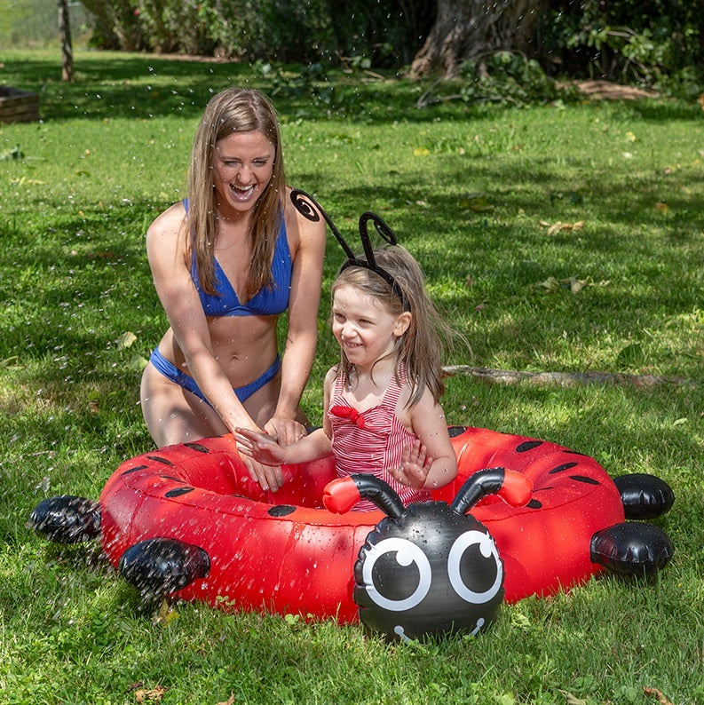Poolmaster's Inflatable Ladybug Kiddie Pool