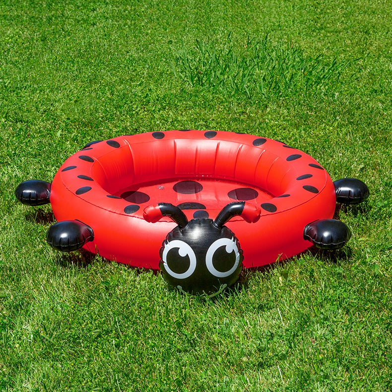Poolmaster's Inflatable Ladybug Kiddie Pool