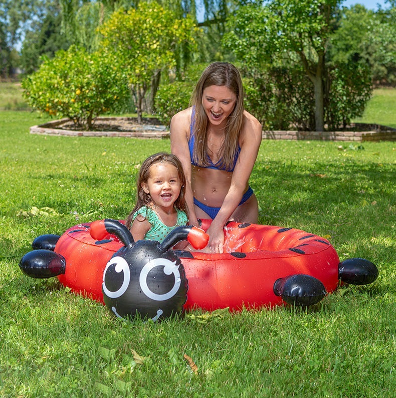 Poolmaster's Inflatable Ladybug Kiddie Pool