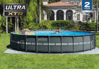 Intex 24' x 52" Ultra XTR™ Frame Pool Set with Sand Filter Pump