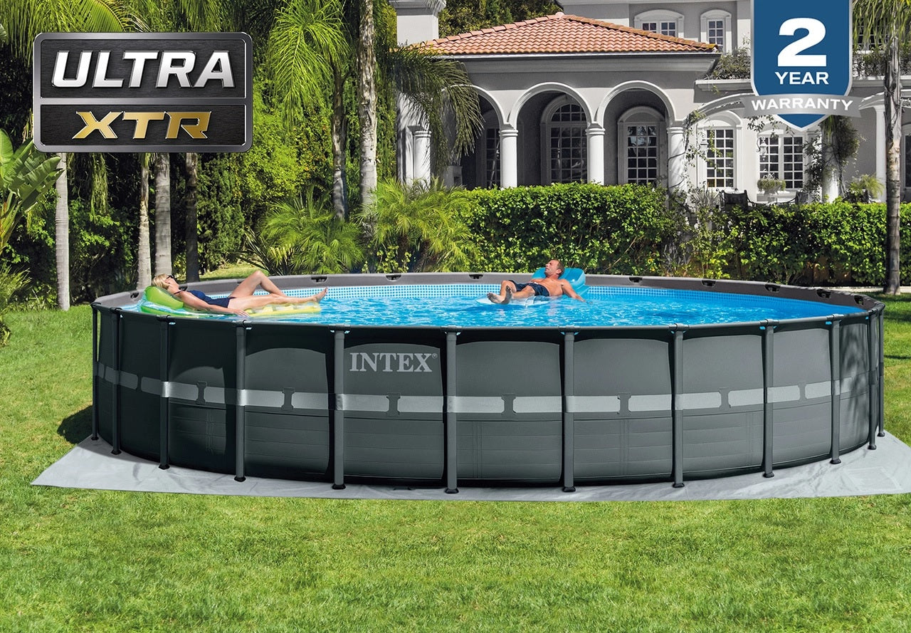Intex 24' x 52" Ultra XTR™ Frame Pool Set with Sand Filter Pump