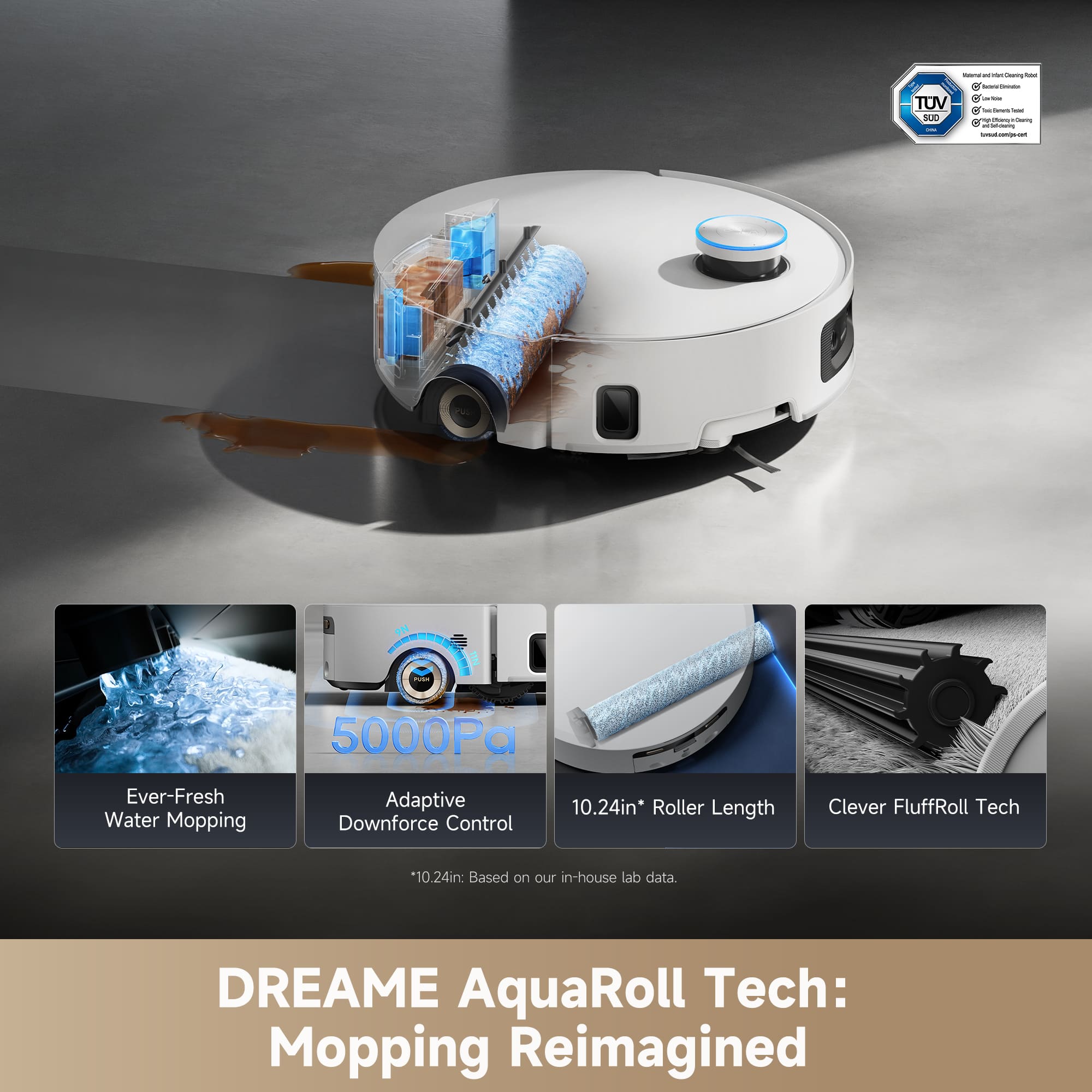Dreame Aqua10 Ultra Roller Robot Vacuum