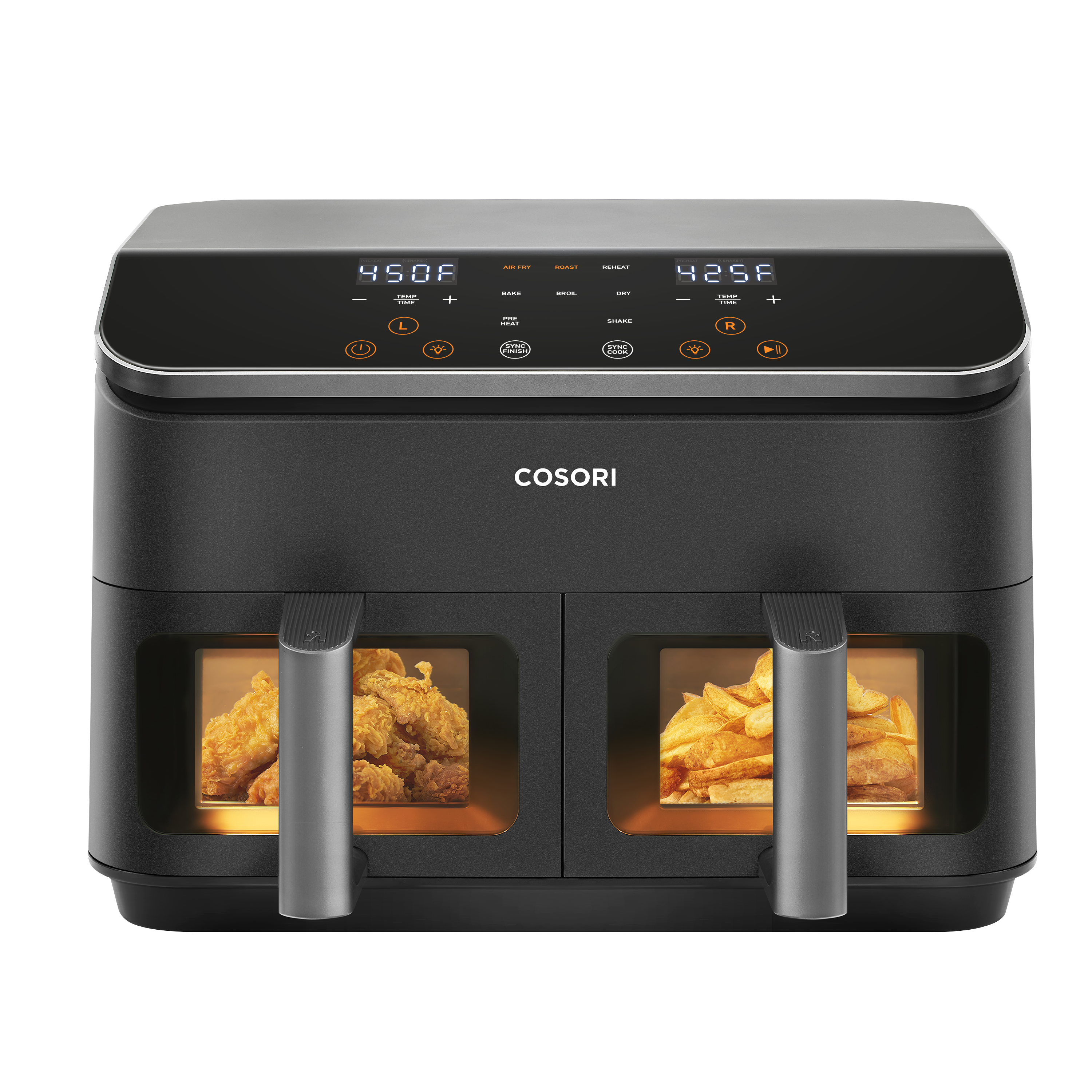 COSORI 9.0-Quart Dual Basket Air Fryer