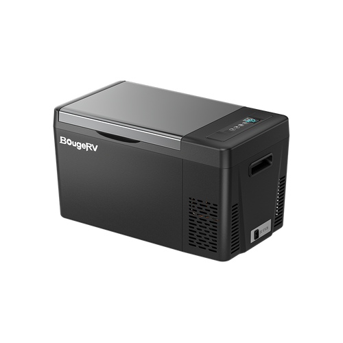 BougeRV 12V 23 Quart Portable Fridge Black For Travel