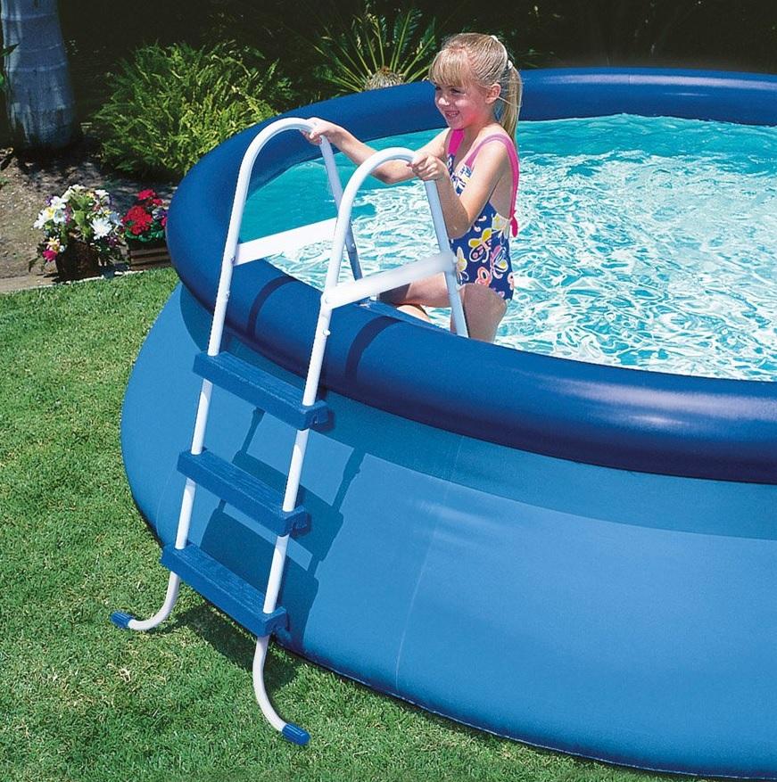 Intex 15' x 42" Easy Set Round Swimming Pool Complete Set