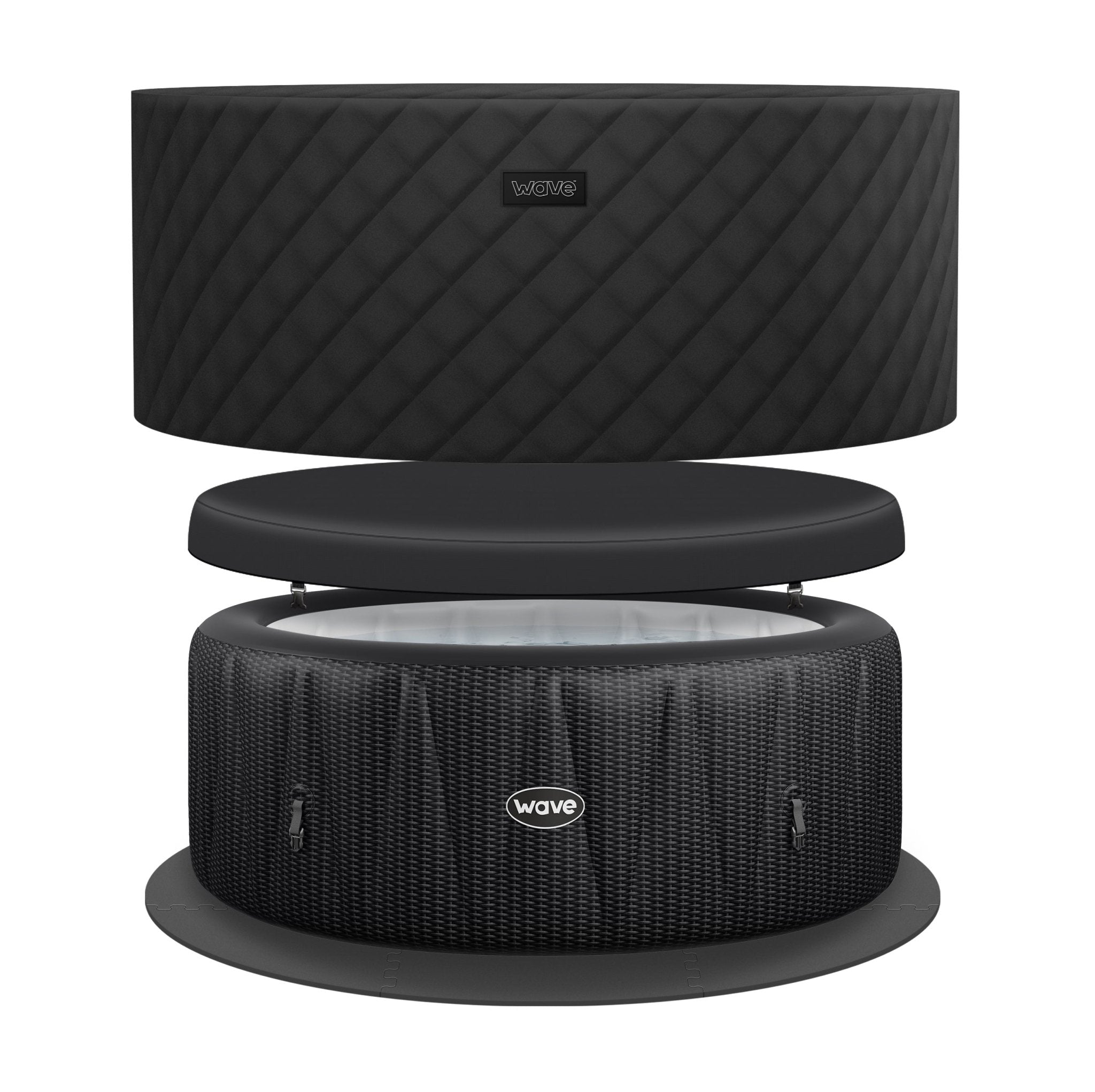 Atlantic | 4/6-Person Inflatable Hot Tub | Integrated Heater | UKCA