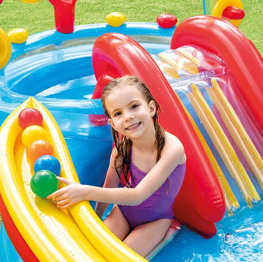 Intex Rainbow Ring Inflatable Play Center