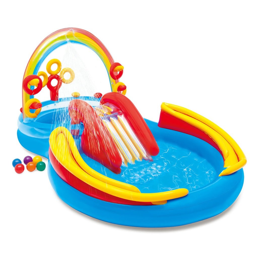 Intex Rainbow Ring Inflatable Play Center