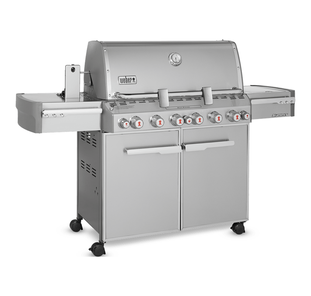 Weber Summit (S670) BBQ Stainless Steel (NG & LPG)